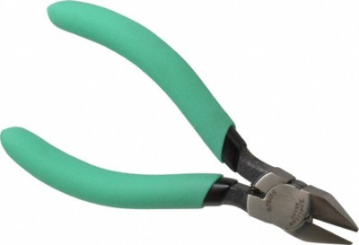 Xcelite S475JSNN 5-inch Tapered Semi-Flush Diagonal Cutting Pliers with Spring