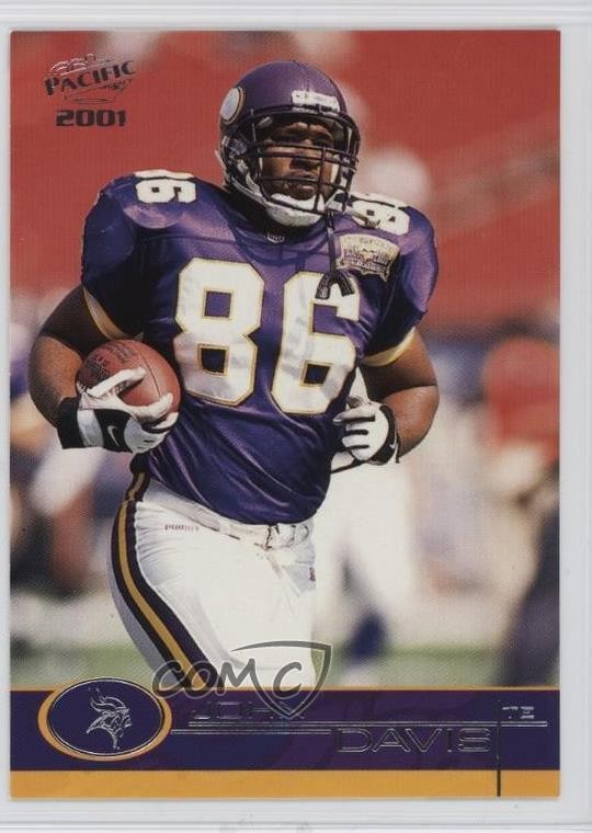 2001 Pacific John Davis #237 Rookie RC 9hx