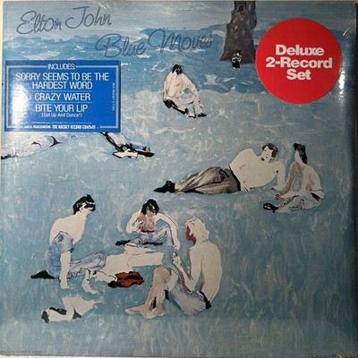 Elton John Blue Moves 1976 M Sealed 2LP GF MCA2-1104 Vinyl LP