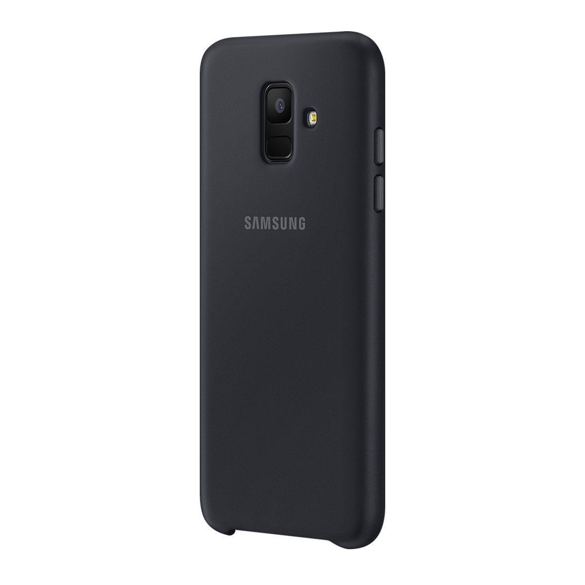 Coque Galaxy A6 2018 Soft Touch Noir pour un Usage Professionnel et Quotidien