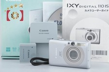 Canon IXY Digital 110 IS Silver Compact Camera with Original Box Used