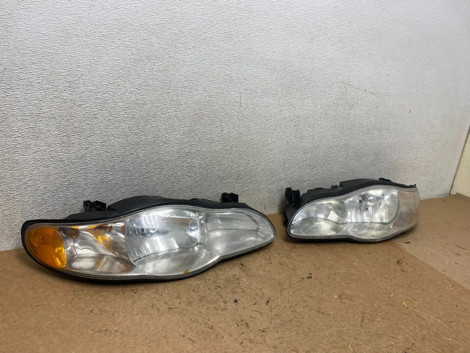 Комплект фар левая + правая сторона для Chevrolet Monte Carlo 2000–2005 годов выпуска T0733 DW - Изображение 3 из 4