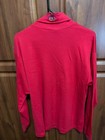 VINTAGE SQUAW VALLEY USA Olympics Men's 100% Cotton Red Turtleneck Size XL — photo 2