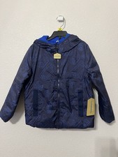 Thereabouts Navy Blue Adaptive Midweight Puffer Jacket Boys XXS 4/5