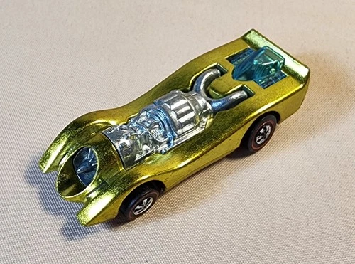 Hot Wheels Redline 🛞 All Original 1971 JET Threat STUNNING Yellow Beauty! 🤩