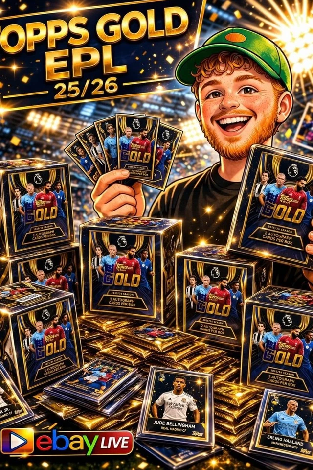 TOPPS GOLD EPL RANDOM FULL TEAM BREAKS