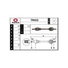 Cardan Nissan INTERSTAR