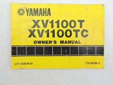 Yamaha Owner's Manual 1986 XV1100T XV1100TC LIT 11626-05-53 B15274