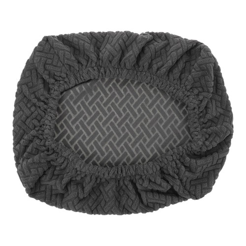 PATIKIL 9.5 Rond Bar Tabouret Housse, 2 Paquet Lavable Élastique Tabouret Coussin Couverture pour Diamètre 11-16 Chaise, Bourgogne