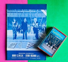 LORELLA CUCCARINI ● Raro LOTTO SPARTITO Musicale + MC ● LE SIGLE DI FANTASTICO ●