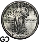 1918 Standing Liberty Quarter *Full Head* Choice BU++ FH ** Very Nice!