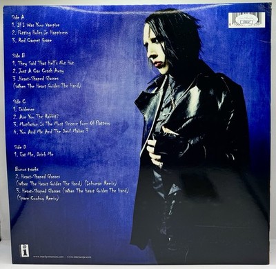 Marilyn Manson Signed Autographed Eat Me, Drink Me Vinyl Album JSA