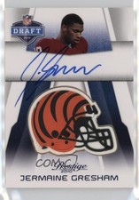 2010 Playoff Prestige Pro Helmets Auto Jermaine Gresham #NFL-JG Auto 11co