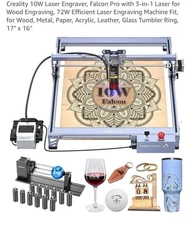 Creality 10W Laser Engraver Falcon Pro 3 In 1 Laser Engraver For Wood Metal Pape
