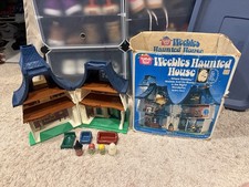 Weeble Wobble 1976 Haunted House Set With Original Box