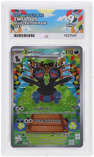 ACE 9   - Zweilous - 147/086 - White Flare - Pokemon