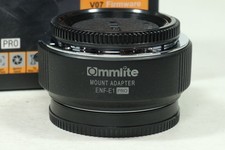 Commlite ENF-E1 Pro adpapts Nikon AF to Sony