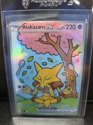 CUSTOMmade madeTOorder full art holo pokemon card PTL864 Alakazam