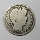 1906 O Barber Head Silver Half Dollar
