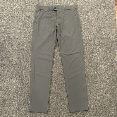 Greyson Montauk Golf Pants Mens 32x32 Shadow Gray Performance Stretch