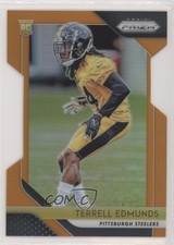 2018 Panini Prizm Rookie Orange Prizm 215/249 Terrell Edmunds #252 eq1