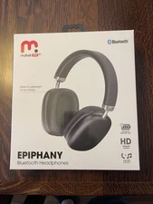 NEW NIB MyBat Pro Epiphany Bluetooth Headphones Headset - Black