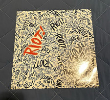 Paramore Riot LP White Colored Vinyl 12" Record in Cardboard Sleeve