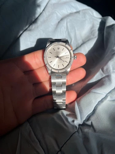 1997 Rolex Air-King 14010 34mm Stainless Steel Vintage Wristwatch - Serviced