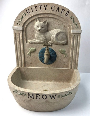 #ad Cat Waterer for Patio Porch Hose Hookup Wall Mount or Floor Meow Fish RARE $109.59