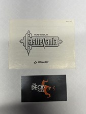 Manual Only Castlevania Manual Only NES