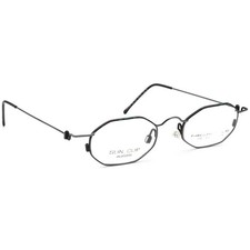 Neostyle Eyeglasses College 124 491 Matte Grey Hexagonal Metal Germany 45-19 135