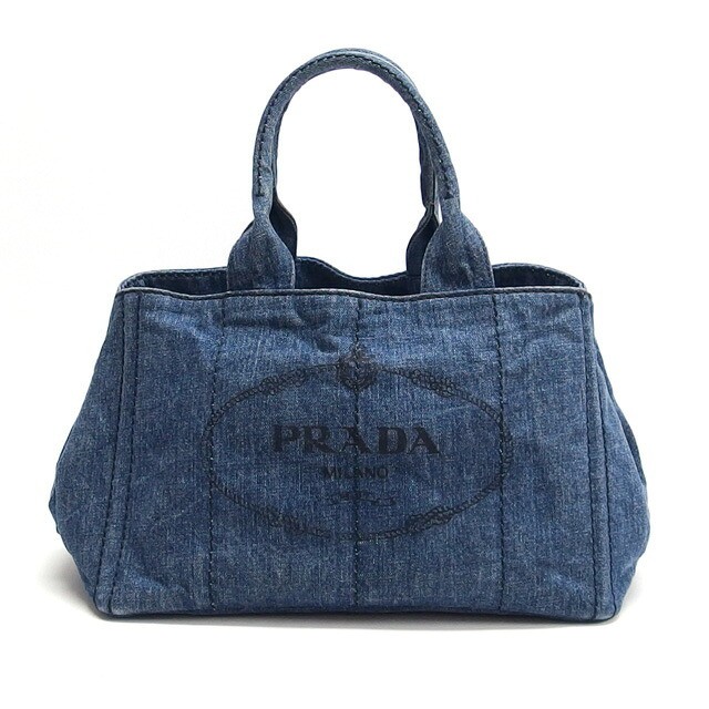 Prada Canapa Tote M Size Avio (Indigo Type) 20260107 from japan