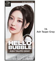 [US Seller] Mise En Scene Hello Bubble Hair Dye #7A Ash Taupe Gray  New Import