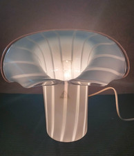 Lampada da Tavolo Fiore Calla in Vetro di Murano Anni 80 Table Lamp Flower 26x29