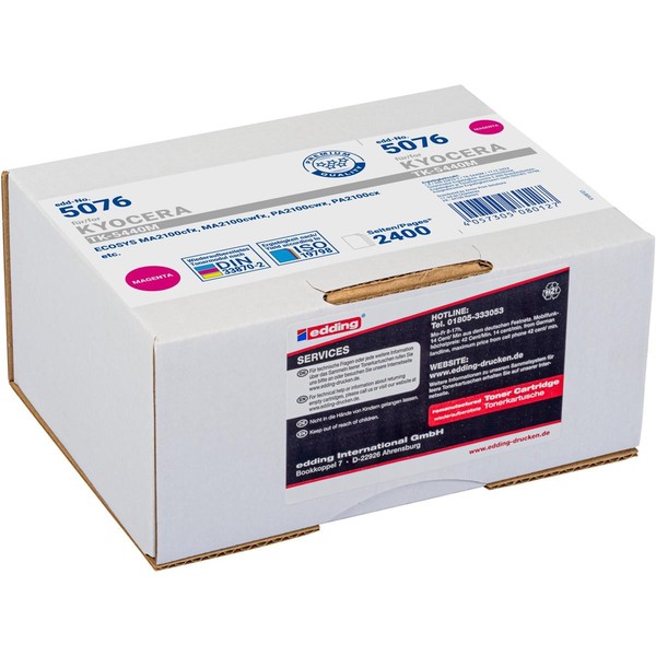Edding 18-5076 Edding Magenta Toner Kompatibel Zu Kyocera TK-5440M-image