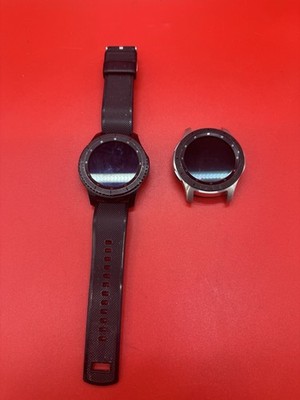 Lot of 2 Samsung Smartwatches   Gear S3 Frontier & Galaxy Watch SM-R800