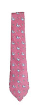 Vineyard Vines White Crabs Under The Sea Pink Tie