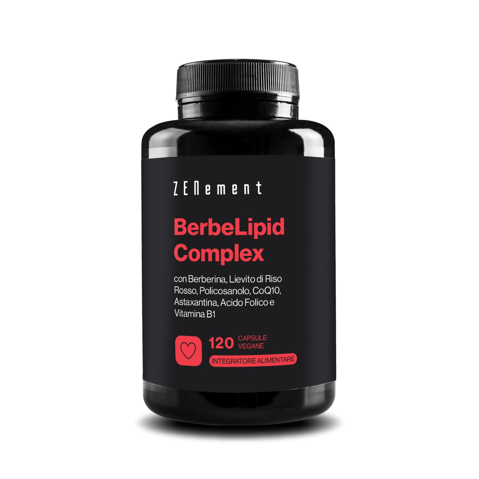 BerbeLipid Complex con Berberina e Riso Rosso: Benessere in 120 Caps