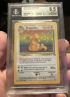 1999 Fossil Unlimited #4 Dragonite Holo BGS 8.5