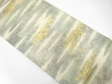 7653409: JAPANESE KIMONO JAPANESE FUKURO OBI / WOVEN SCATTERED FOIL