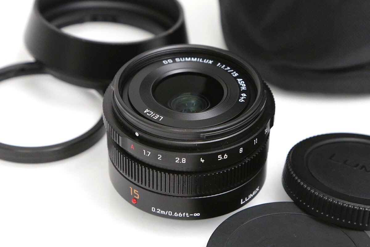 Panasonic LEICA DG SUMMILUX 15mm/F1.7 ASPH. H-X015 #0008 | eBay