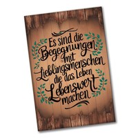 Begegnungen Mit Lieblingsmenschen Souvenir Souvenir Magnet