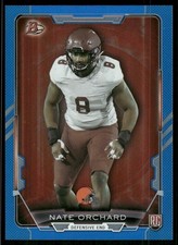 2015 Bowman Nate Orchard Rookie Blue Holofoil /499 #78 Cleveland Browns