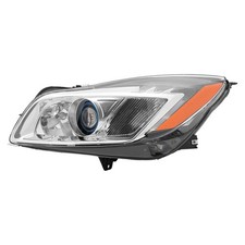 Headlight Assembly Compatible For 2009-12 Buick Regal HID Halogen Headlights
