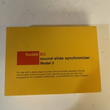 KODAK Carousel Sound Synchronizer Model 3 In original Case And Packaging