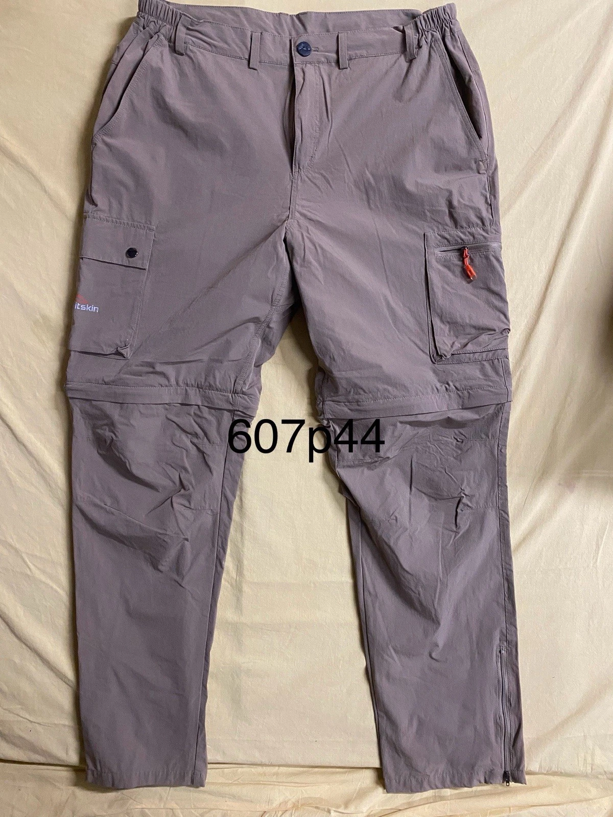 Summitskin Versa Convertible Hiking cargo Outdoor Pants Tan Pockets Size 36 x 32