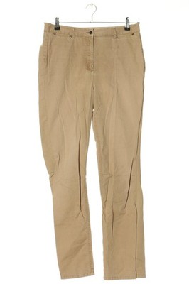 TALBOTS Stoffhose Damen Hose Gr. DE 38 nude Casual-Look