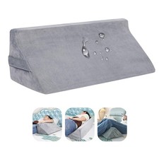 Bed Wedge Pillow for Sleeping  Post Surgery Recovery - Waterproof Positionin...