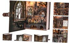 DIY Miniature Book Nook Kit for Adults, Teens, Beginners - Book Nook Kit