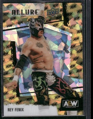 REY FENIX 2022 Upper Deck Allure AEW #11 AEW Logo #D /299